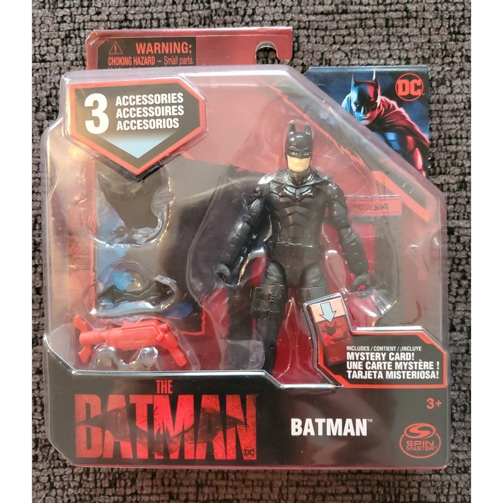 The Batman Movie Series 4-inch Action Figure Batman NEW